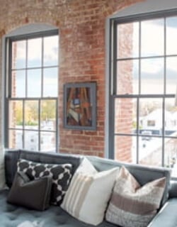 Andersen custom doors and windows black windows available