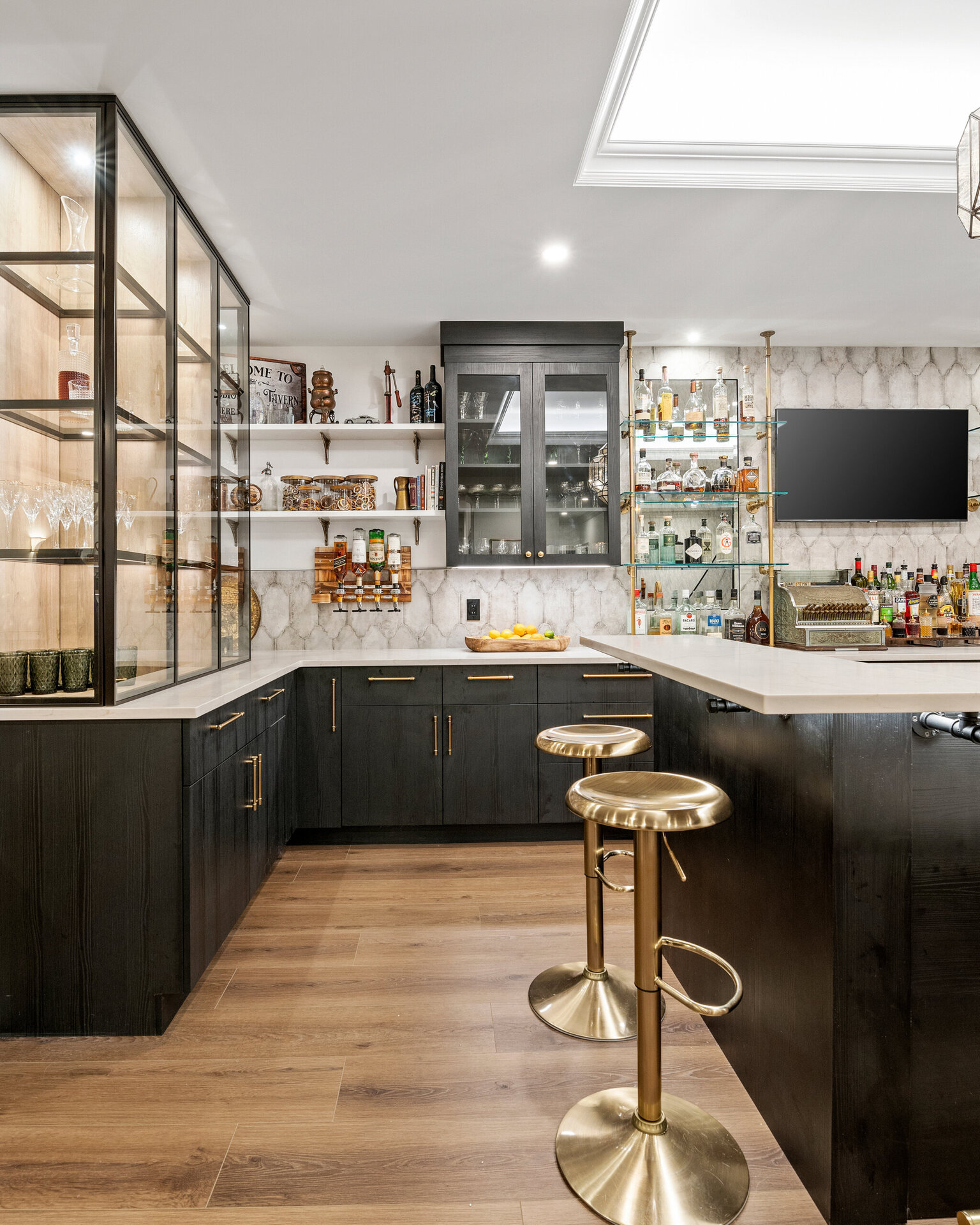 Contemporary Bar Design Inspiration | Riverhead Building Supply