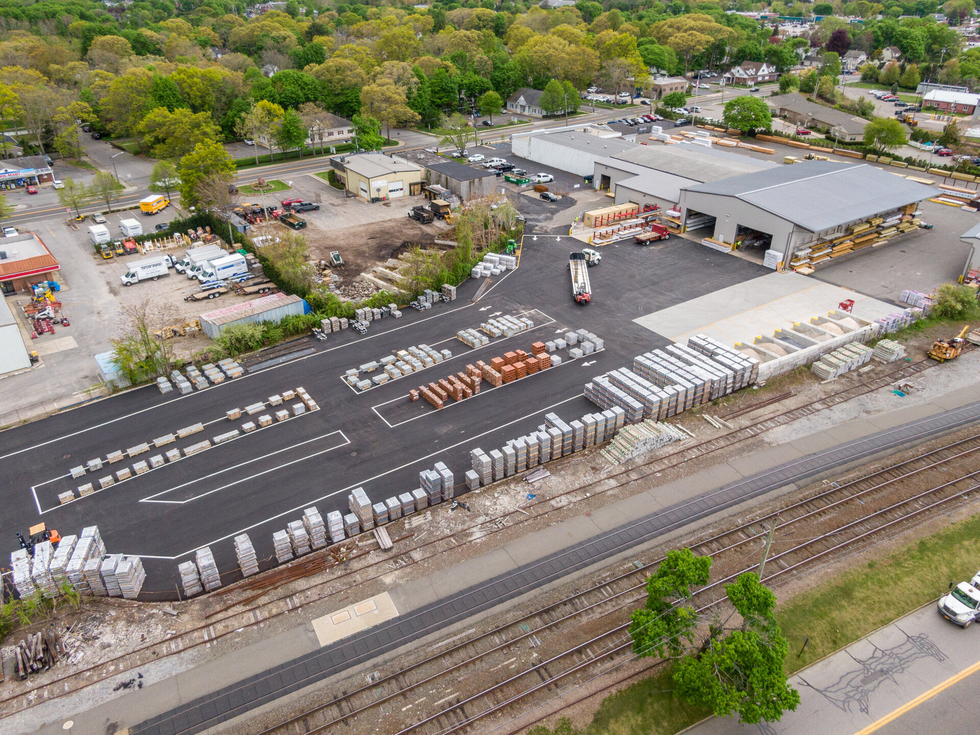 Port Jefferson Long Island Masonry Supply Store aggregates natural stone