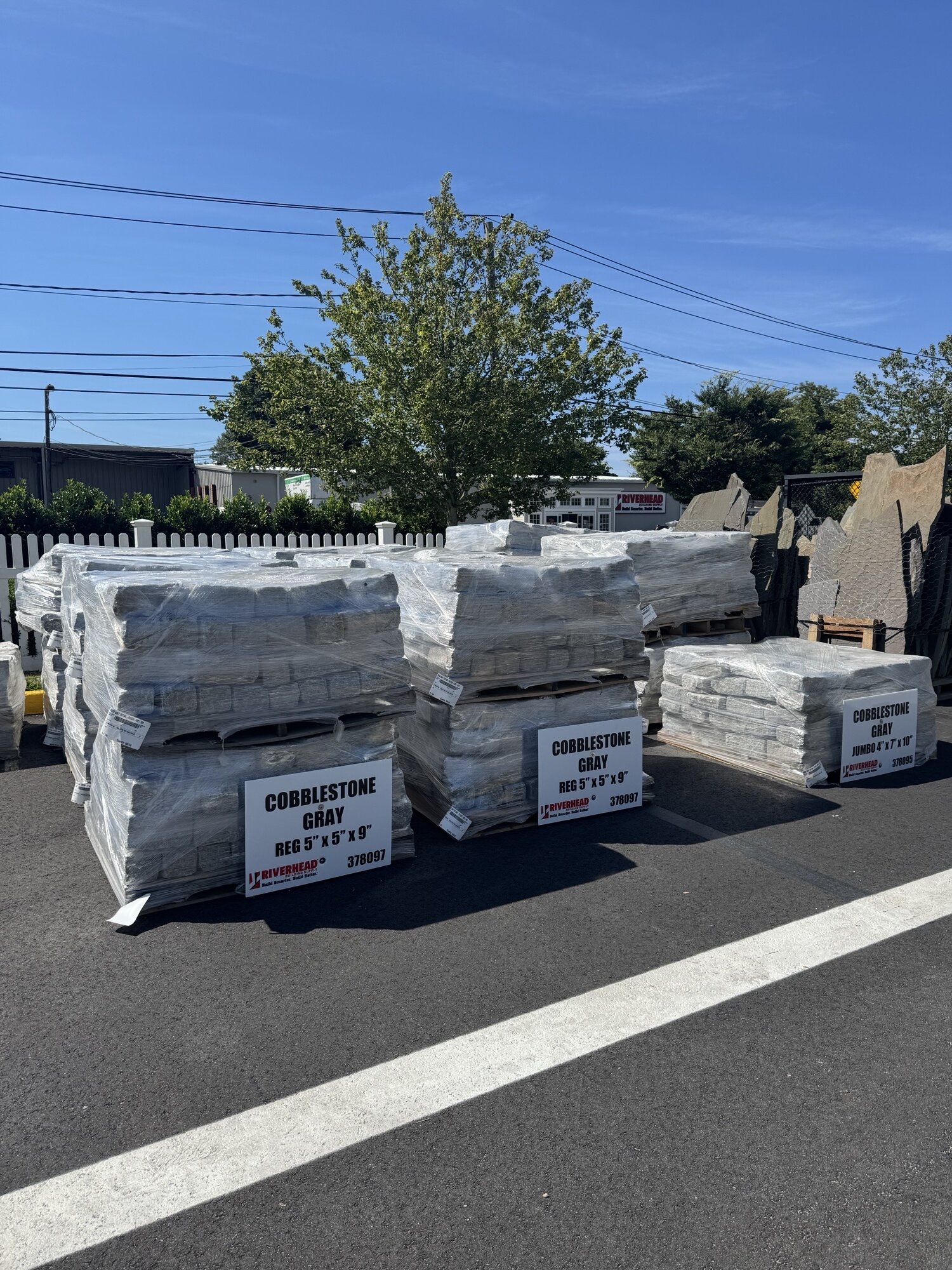 Southampton Long Island Masonry Supply Store aggregates natural stone